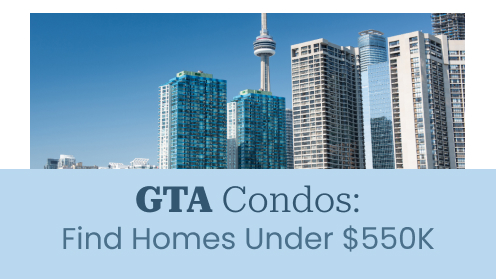 GTA Condo Hunting? These Options Are Under $550K